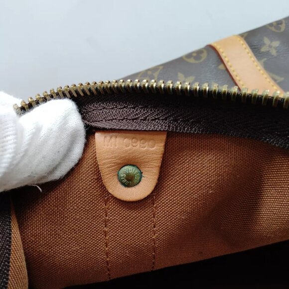 Louis Vuitton LV Boston Bag Keepall 55 Brown Monogram 809-012125 - Picture 8 of 9